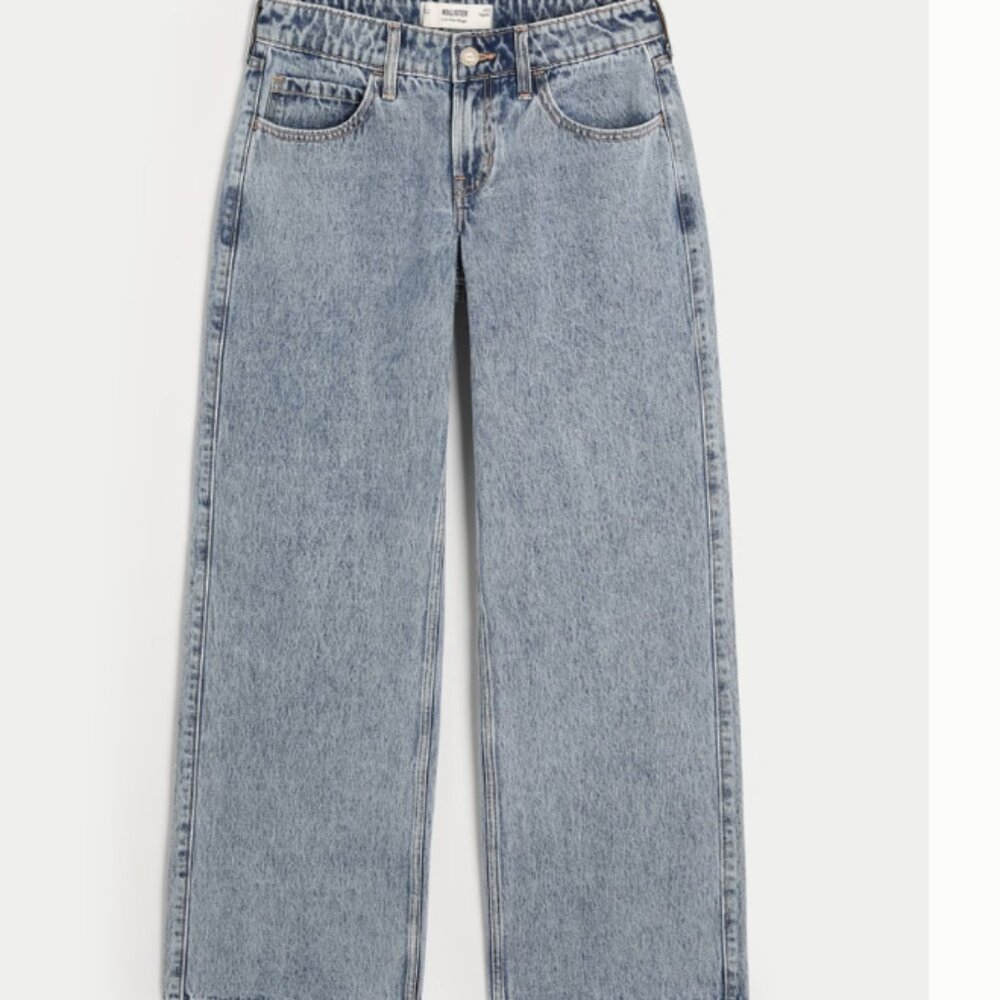 Hollister low-rise baggy jeans